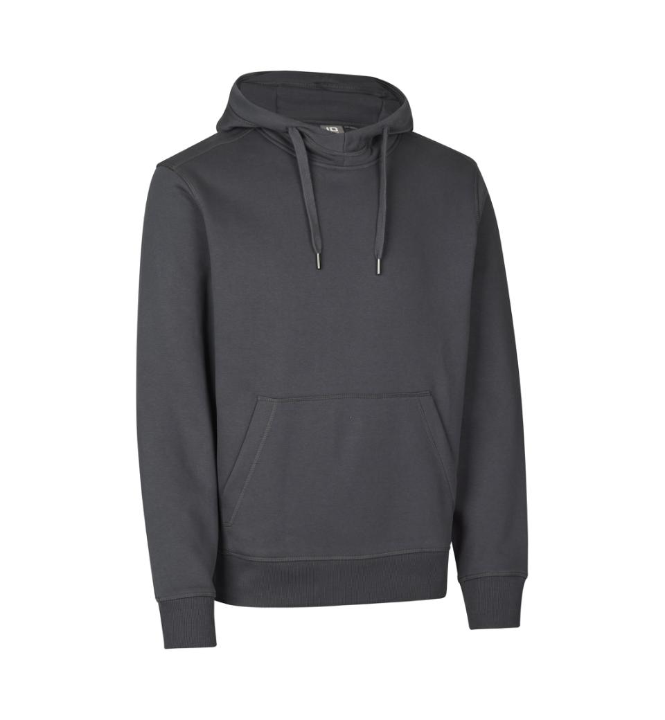 Flot Hoodie Med Logo Xxxl Koks Grå