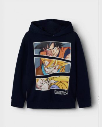 Name Hoodie  Dragon Ball  Navy Til Drenge