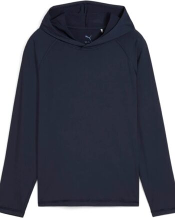 Puma You Hoodie Drenge Pullover Deep Navy Str 116