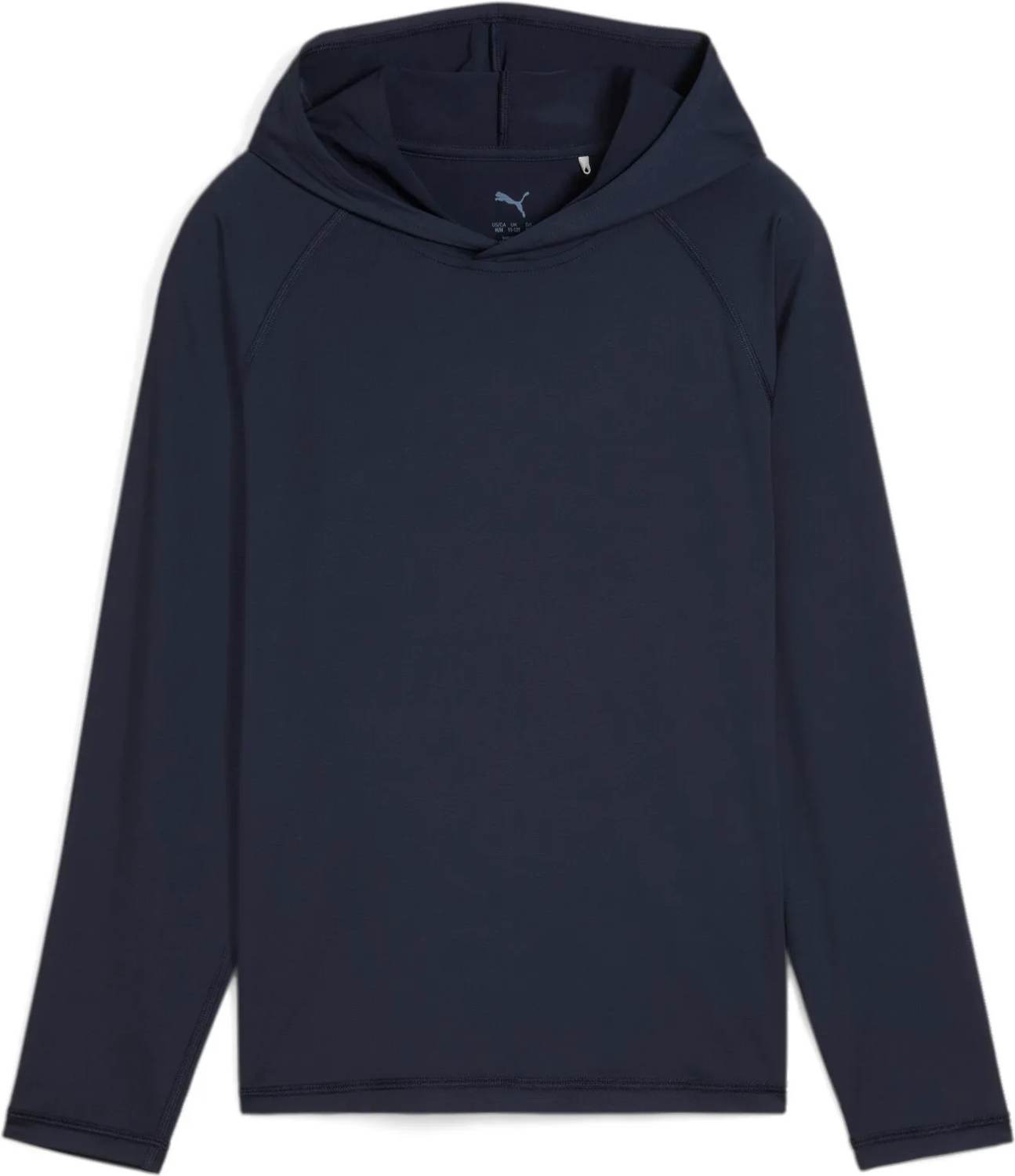 Puma You Hoodie Drenge Pullover Deep Navy Str 116