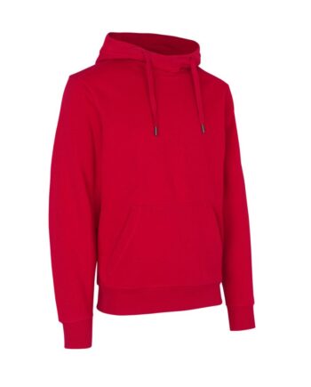 Flot Hoodie Med Logo Xxxl Rød