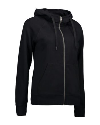 Core Full Zip Hoodie Dame Sort