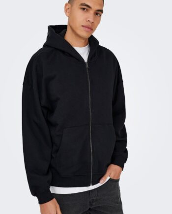 Turner Zip Hoodie Sort Only & Sons