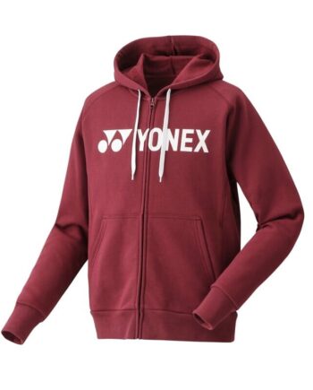 Yonex Full Zip Hoodie Yw0018ex Dame Rød